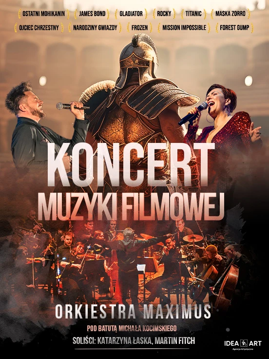 Koncert Muzyki Filmowej w wykonaniu Orkiestry Maximus