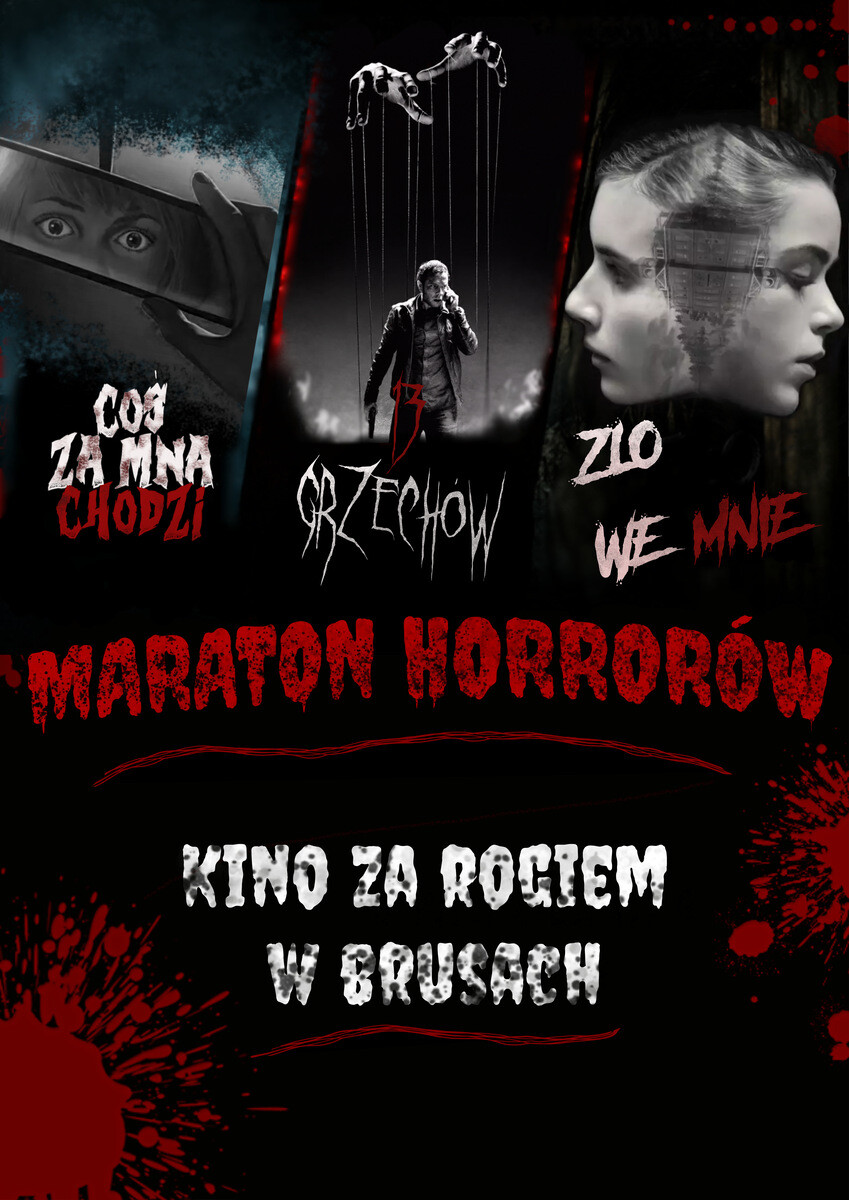 horrorów 25.01.2025, plakat wydarzenia