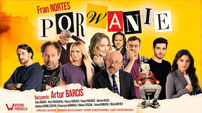Porwanie, plakat wydarzenia