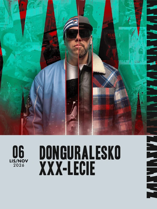 donGURALesko XXX-lecie, plakat wydarzenia