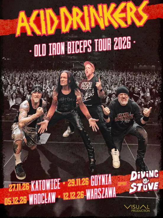 Acid Drinkers - Old Iron Biceps Tour 2026