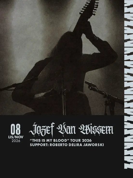Jozef Van Wissem “This Is My Blood” Tour 2026 | Support: Roberto Delira Jaworski