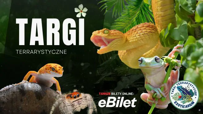 Exoticarium - Targi Terrarystyczne, plakat wydarzenia