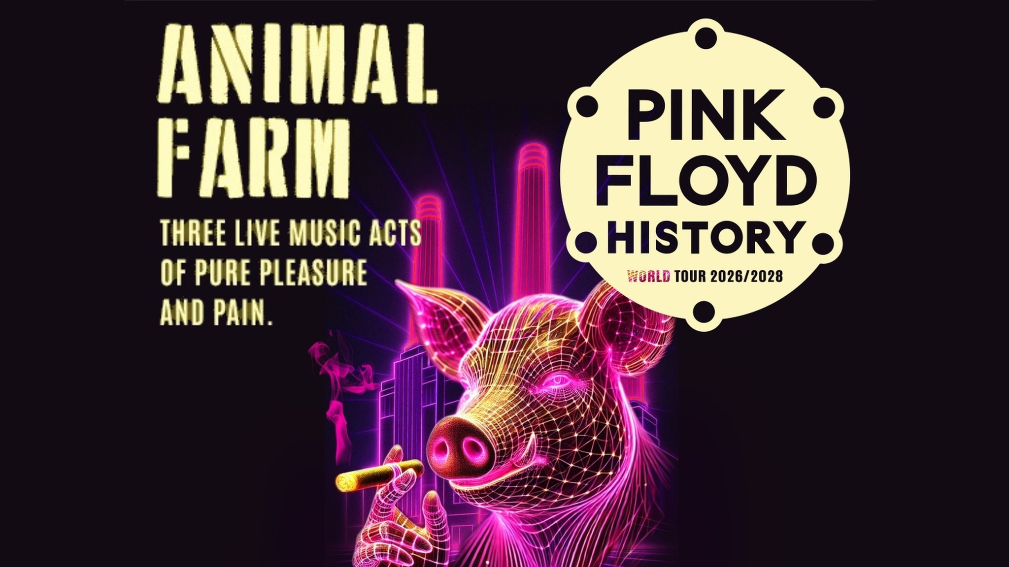 Pink Floyd History, plakat wydarzenia