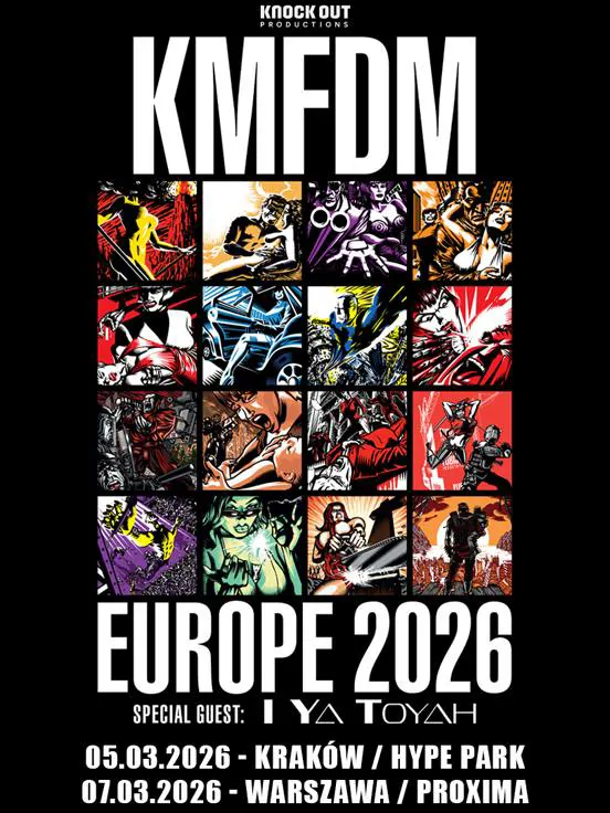 KMFDM, plakat wydarzenia