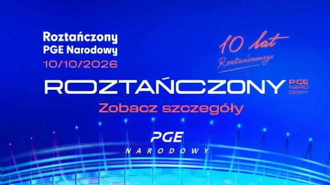 Roztańczony PGE Narodowy 2026, plakat wydarzenia
