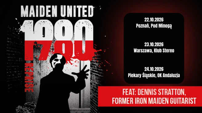 MAIDEN uniteD – The 1980 Reprise: POLISH CHAPTER, plakat wydarzenia
