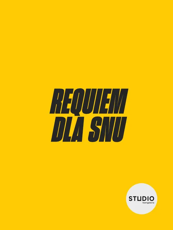 Requiem dla snu, plakat wydarzenia