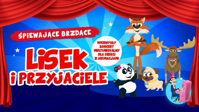 Śpiewające Brzdące: Lisek i Przyjaciele, plakat wydarzenia