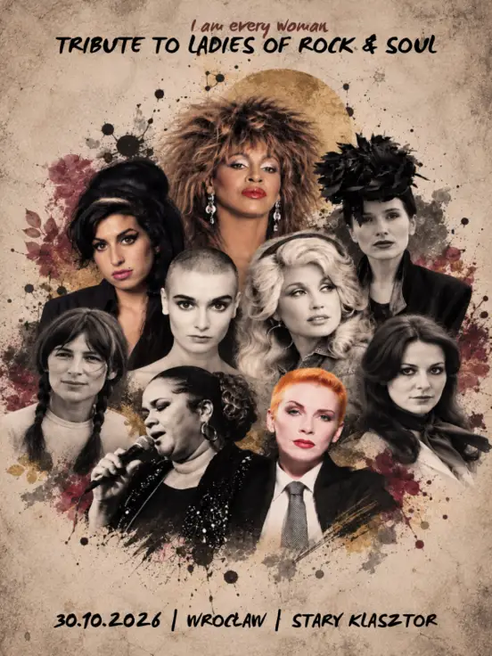Dzień Kobiet 2026 - LADIES OF ROCK UNPLUGGED, plakat wydarzenia