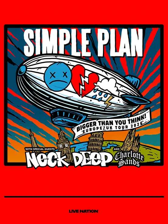 Simple Plan - Bigger Than You Think! Tour 2026