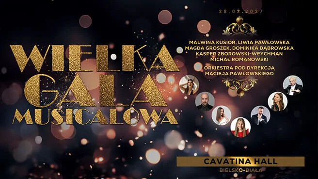 Wielka Gala Musicalowa, plakat wydarzenia