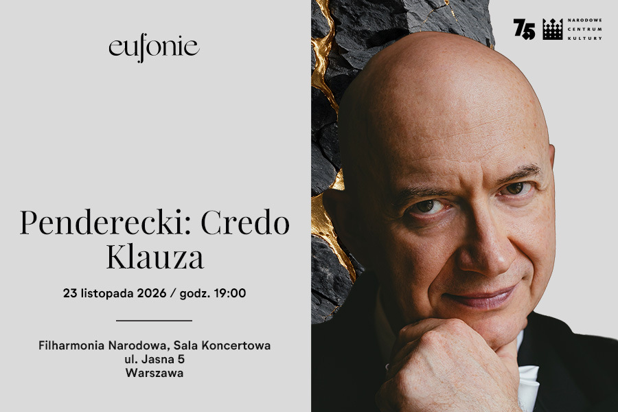Eufonie 2026 - Penderecki: Credo | Klauza