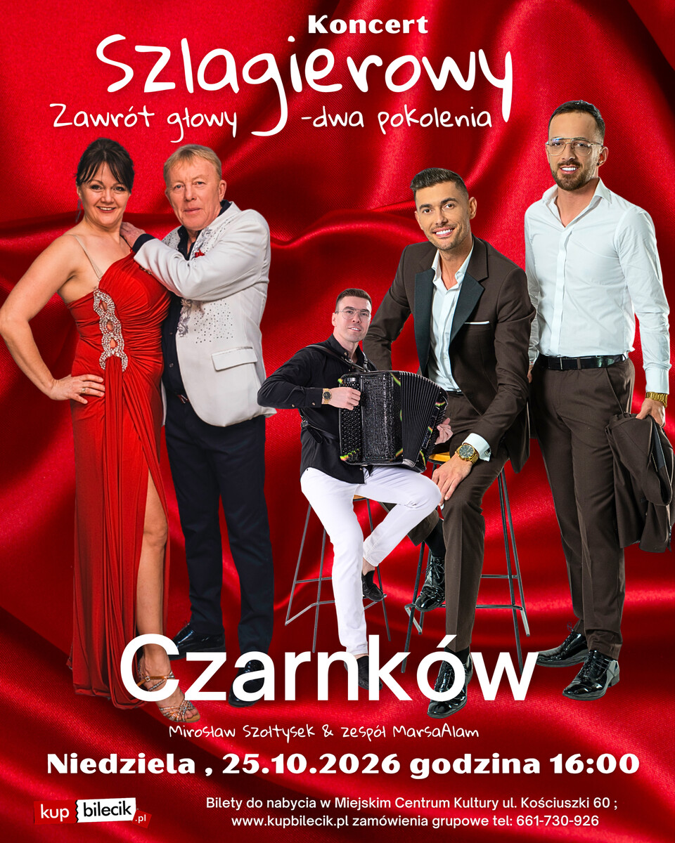 Koncert Szlagierowy Zawrót Głowy - dwa pokolenia.