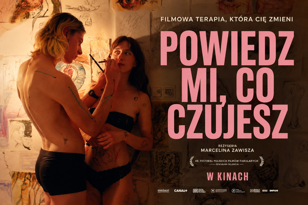 Powiedz mi, co czujesz, plakat wydarzenia