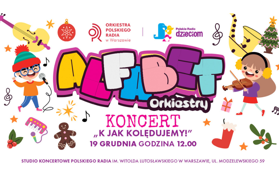 Alfabet Orkiestry: K jak kolędujemy!, plakat wydarzenia