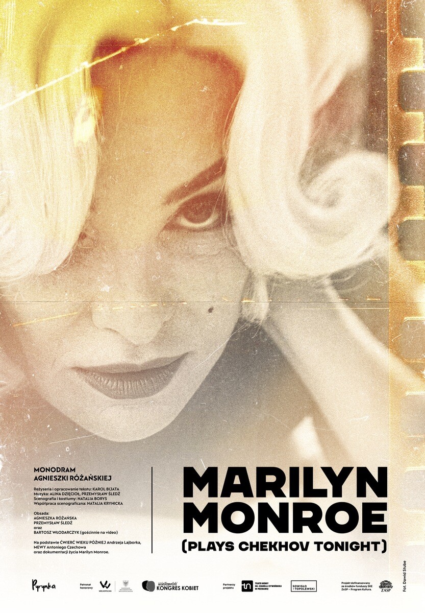 MARILYN MONROE, plakat wydarzenia