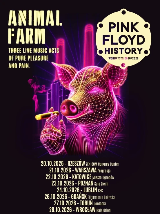 PINK FLOYD HISTORY - Animal Farm World Tour 2026