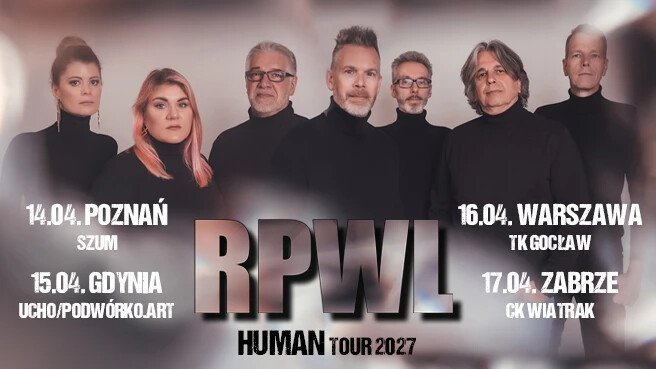 RPWL „Human” Tour 2027, plakat wydarzenia