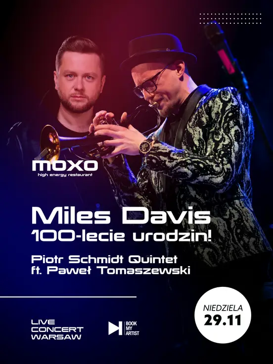 Miles Davis - 100-lecie urodzin! - Piotr Schmidt Quintet ft. Paweł Tomaszewski