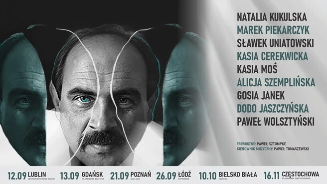 Wymyśliłem Ciebie - Koncert Pamięci Andrzeja Zauchy, plakat wydarzenia