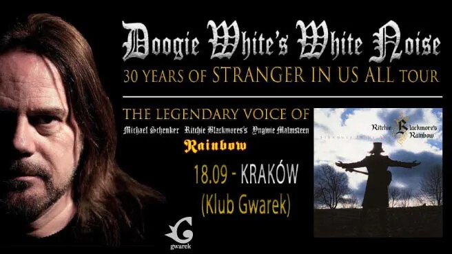 Doogie White & Polish Chapter “30 years of Stranger in us All", plakat wydarzenia