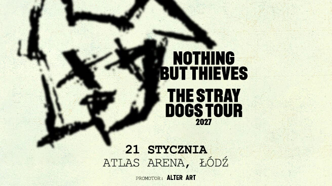 Nothing But Thieves: The Stray Dogs World Tour, plakat wydarzenia