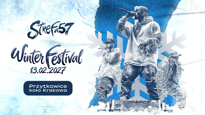 Winter Festival Strefa 57, plakat wydarzenia