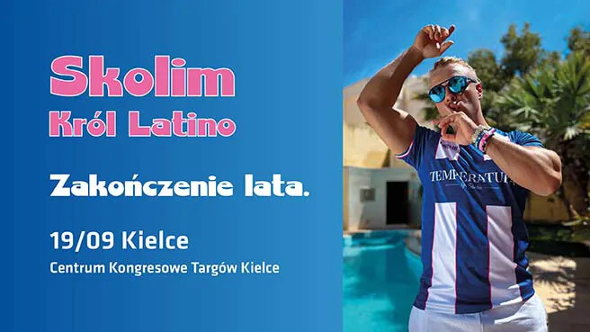Zakończenie Lata ze Skolimem, plakat wydarzenia
