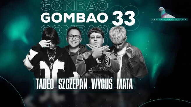 G33 Tour - Tadeo x Szczepan x Wyguś x Mata, plakat wydarzenia