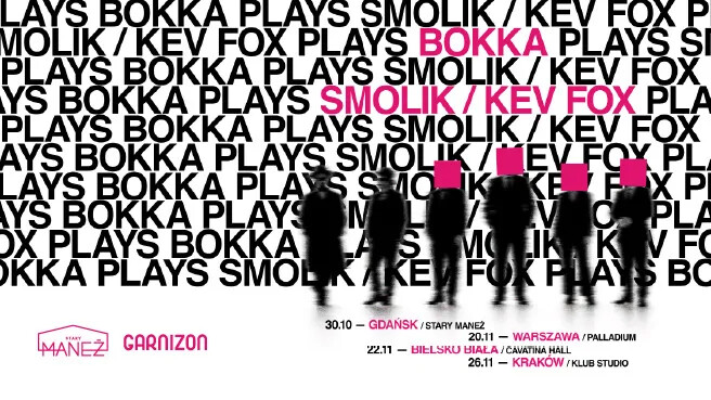 BOKKA x SMOLIK / KEV FOX, plakat wydarzenia