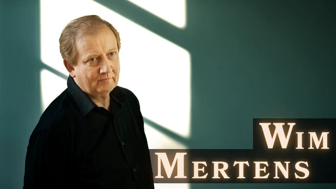 Wim Mertens, plakat wydarzenia