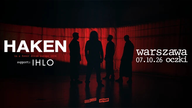 Haken, plakat wydarzenia