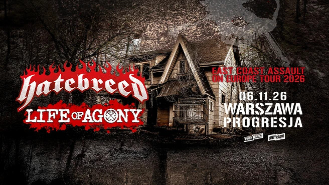 Hatebreed + Life of Agony, plakat wydarzenia
