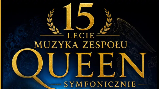 Queen Symfonicznie – trasa XV-lecia, plakat wydarzenia