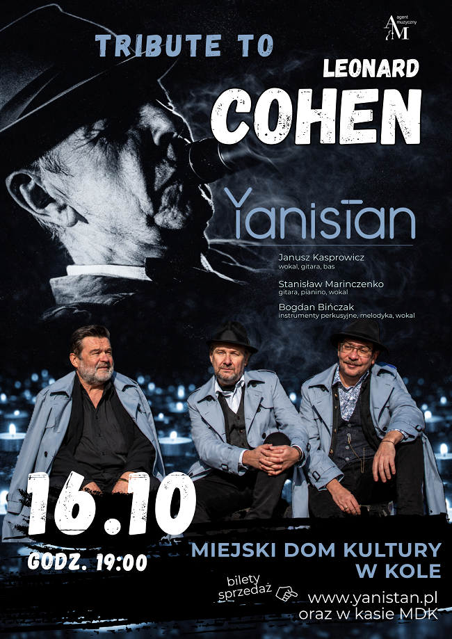 Koncert Tribute to Leonard Cohen