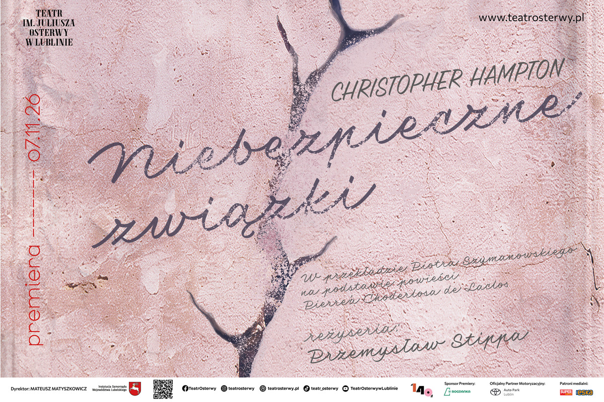 Niebezpieczne związki, plakat wydarzenia