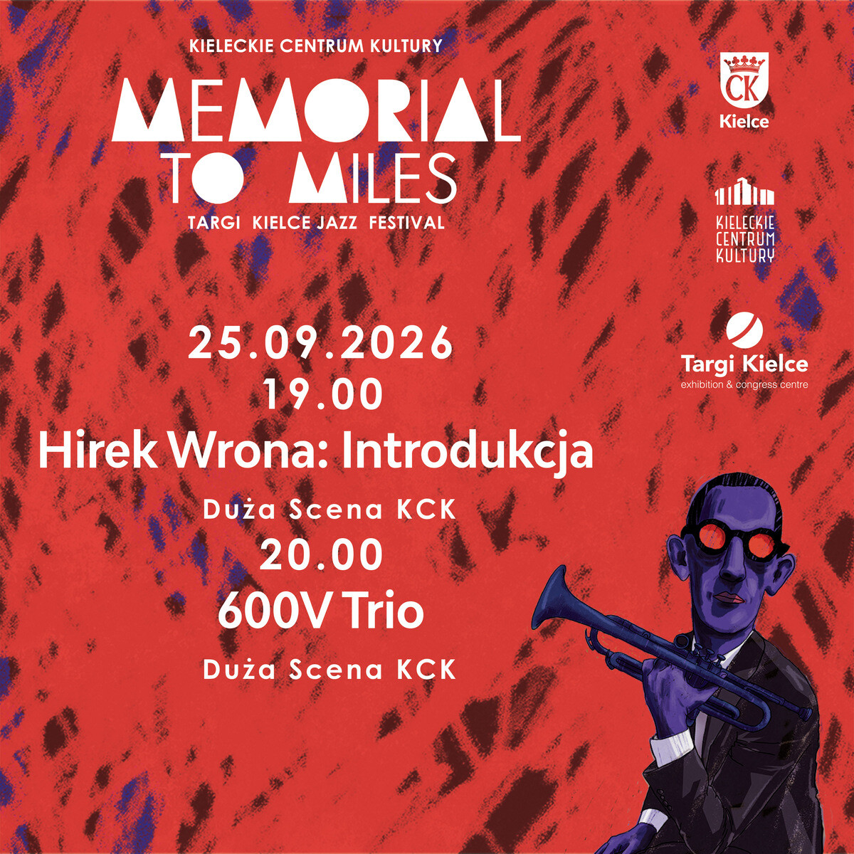 Hirek Wrona: Introdukcja / 600V Trio, plakat wydarzenia