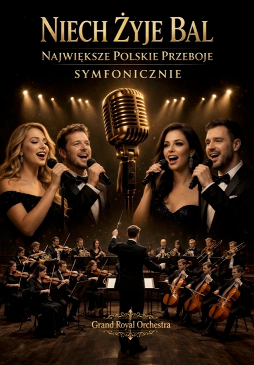 NIECH ŻYJE BAL  SYMFONICZNIE - KONCERT NAJWIĘKSZYCH POLSKICH PRZEBOJÓW -  IMPREZA KONTRAHENTA ZEWNĘTRZNEGO