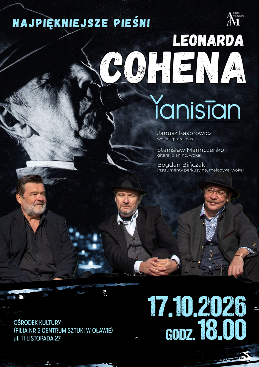 YANISTAN  -  PIOSENKI LEONARDA COHENA