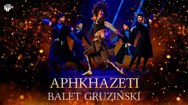 APHKHAZETI - Gruziński Państwowy Balet z chórem i orkiestrą, plakat wydarzenia