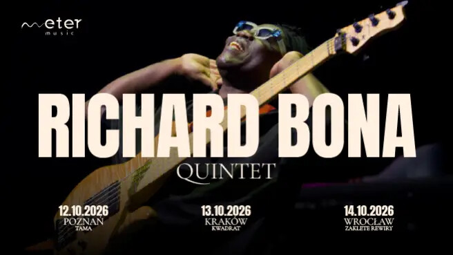 Richard Bona Quintet, plakat wydarzenia