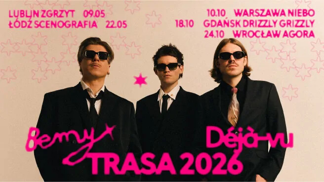 BEMY: Déjà-vu Trasa 2026, plakat wydarzenia