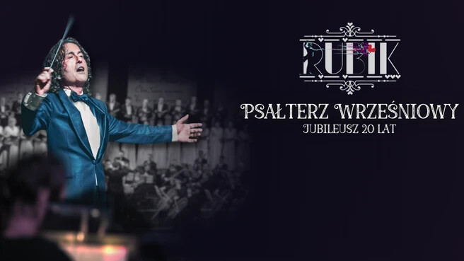 Piotr Rubik - Psałterz Wrześniowy - Jubileusz 20 lat, plakat wydarzenia