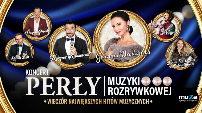 Perły Muzyki Rozrywkowej - Grażyna Brodzińska i jej goście, plakat wydarzenia