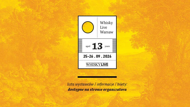 Whisky Live Warsaw 2026, plakat wydarzenia