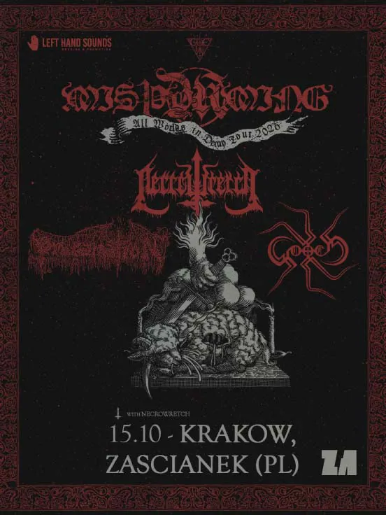 Misthyrming "All Worlds in Decay Tour 2026"