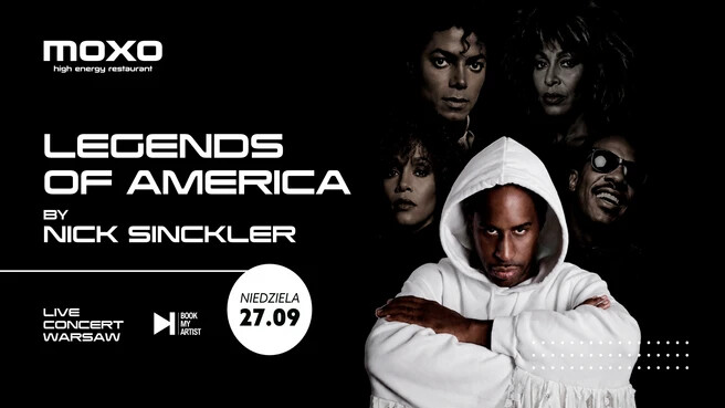 Legends of America by Nick Sinckler, plakat wydarzenia