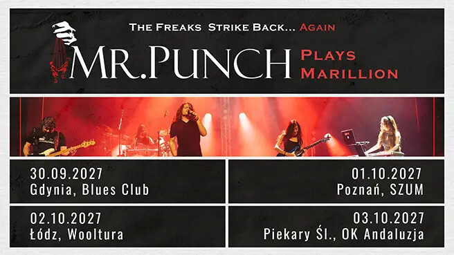 Mr. Punch - The Freaks strike back…Again!, plakat wydarzenia
