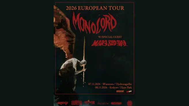 Monolord + Mars Red Sky, plakat wydarzenia